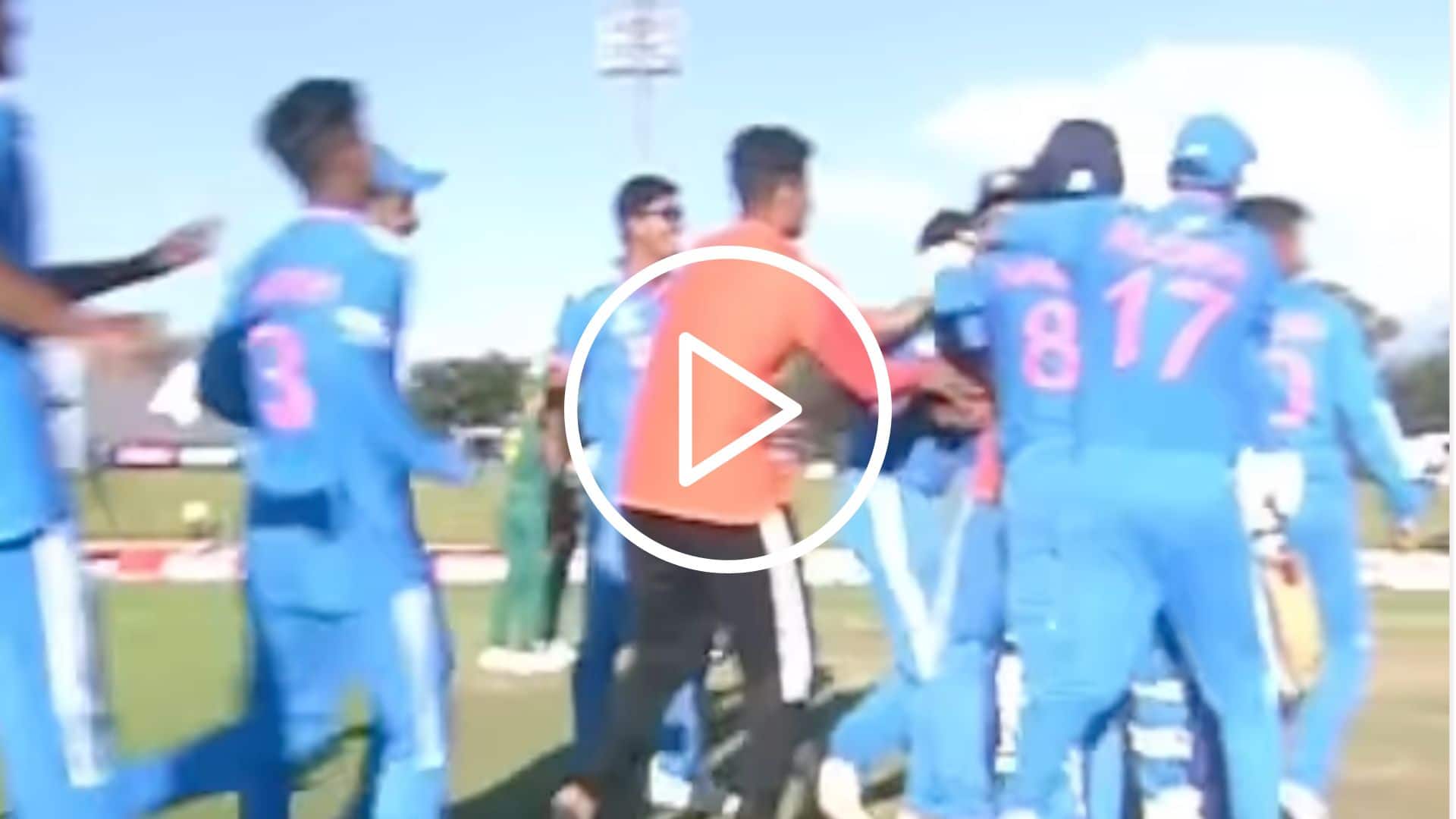 [Watch] India's 'Crazy' Celebration After Thrilling Win Over SA In U19 World Cup Semifinal